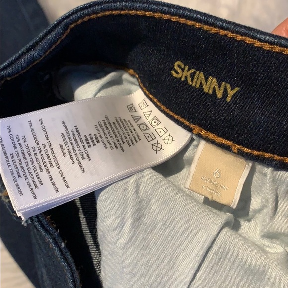 MICHAEL KORS dark blue skinny Jeans - Picture 6 of 6